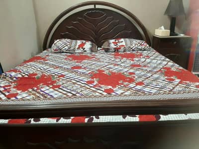 Bed Dresser and sofa
