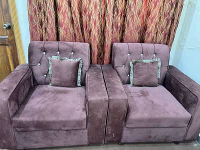 Two months used sofa set