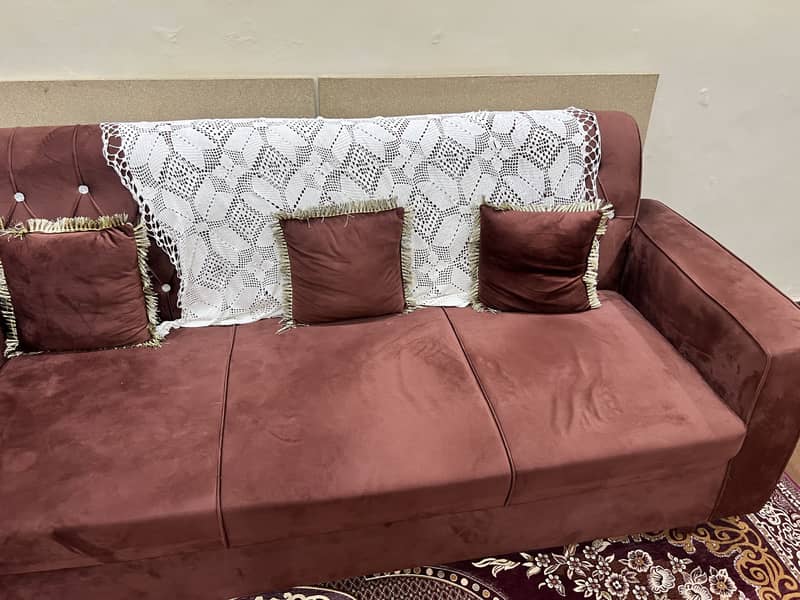 Two months used sofa set 1