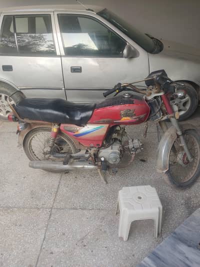 Road Prince 70cc 2012 Model, Red, Lahore Registered