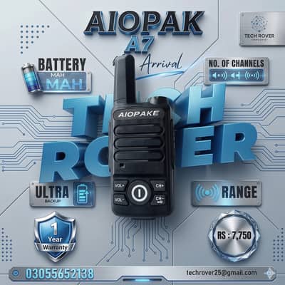 Walkie talkie ,Motorola, Aiopak A7 kenwood | Wirless Set |High Qualit