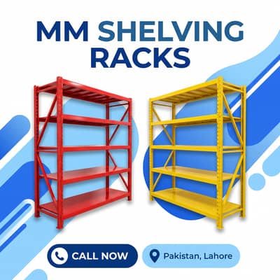 warehouse racks, pharmacy racks, display shop racks, wall racks, racks