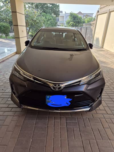 Toyota Corolla GLI Grande beige interior