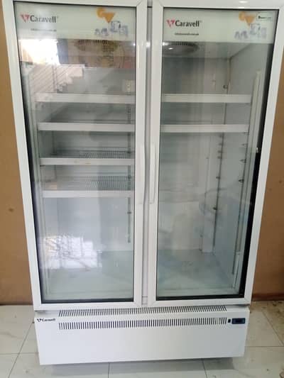 double door mirror refrigerator available for sale condition new