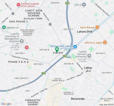 1 Kanal Facing Park Plot for Sale at Prime Location of Dha Phase 5