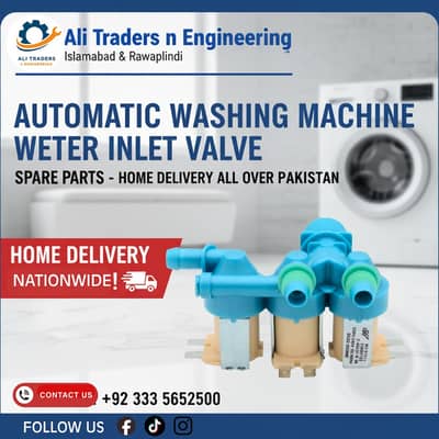 Samsung washing machine water inlet valve triple coil delivery avail