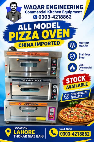 Commercial Pizza Oven for Sale – Heavy Duty & High Performance