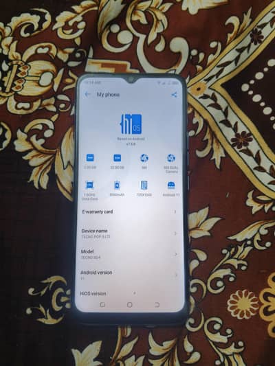Tecno Pop 5 mobile for sale all 2/32 Official Pta approved