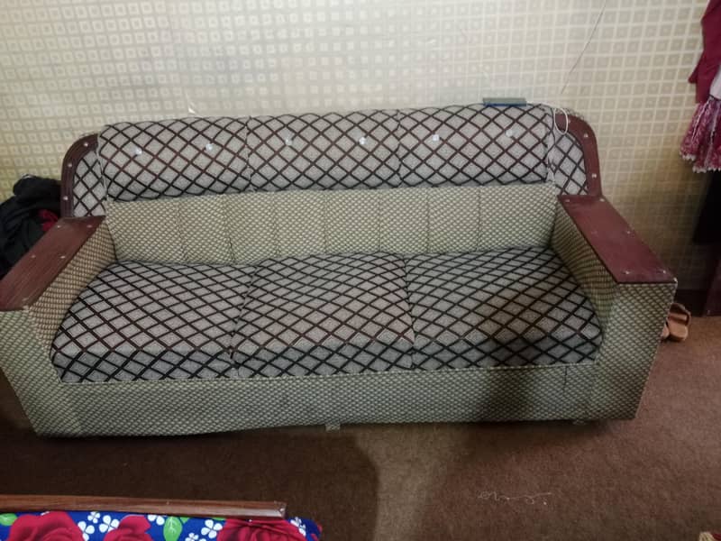 sofa set 3+2+1 with sofa cover set 5