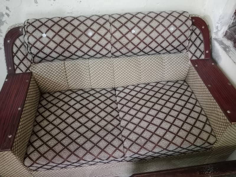sofa set 3+2+1 with sofa cover set 7