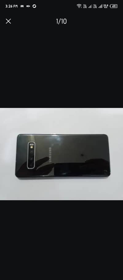 Samsung s10 plus 512gb official dual sim approved