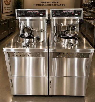 Broast Machine / Deep fryer / Dough mixer / charga Machine / hot plate