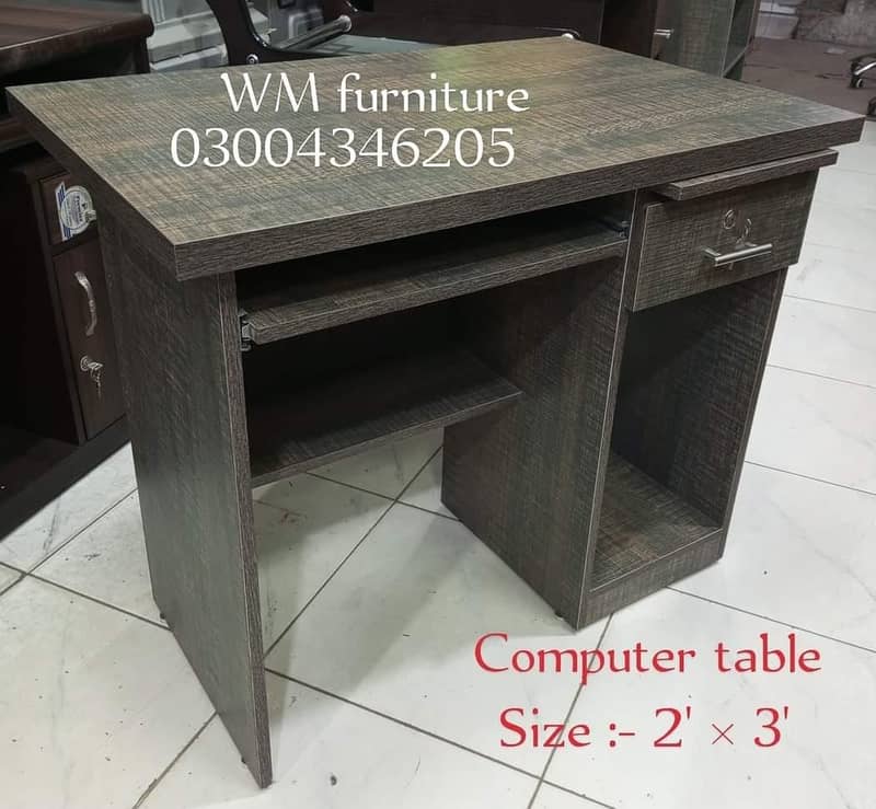 Computer table/Office table/laptop table/Study table/table/Counter 12