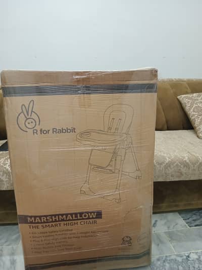 R for Rabbit Marshmallow Smart Baby High Chair – Beige