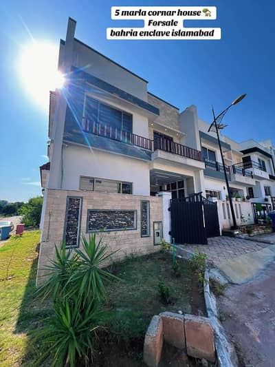 Bahria Enclave Islamabad 5 Marla Luxury Brand New Corner House Available For Sale