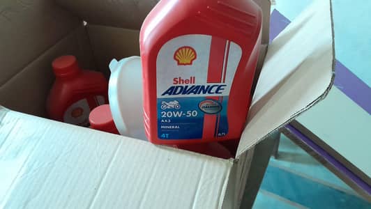 Shell Motorcycle Bike Oil