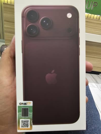 Apple iPhone 18 Pro Max 256gb Box pack non active 2year warranty