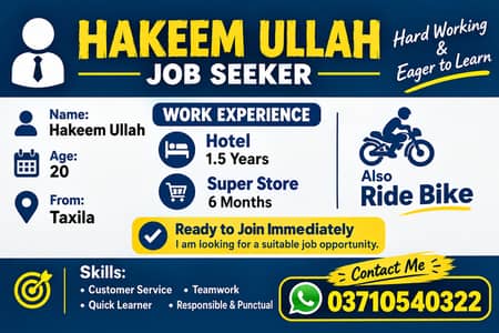 Looking for Job