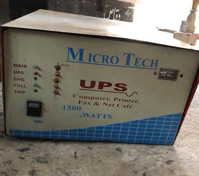 Micro Tech UPS 1500 Watt / 24 Volt – For Sale