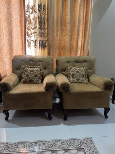 2 sofas and 1 sofa bed