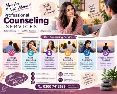 Marriage, Child & Family Counseling Services
