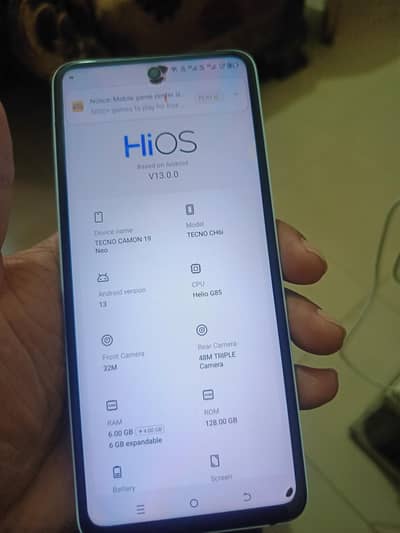 Camon 19 neo