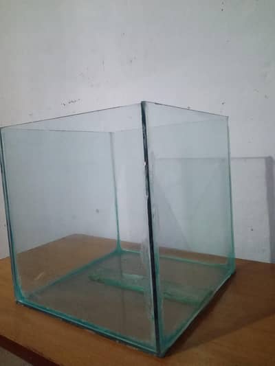 1.2 feet cube Aquarium for sale -4 Side Equal - Important Glass