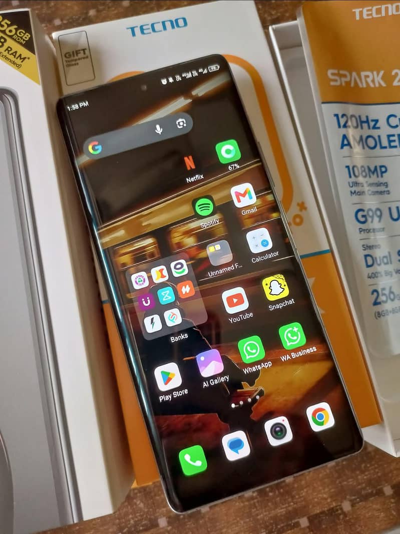 Tecno Spark 20 Pro Plus 5