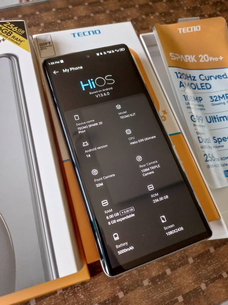 Tecno Spark 20 Pro Plus 6