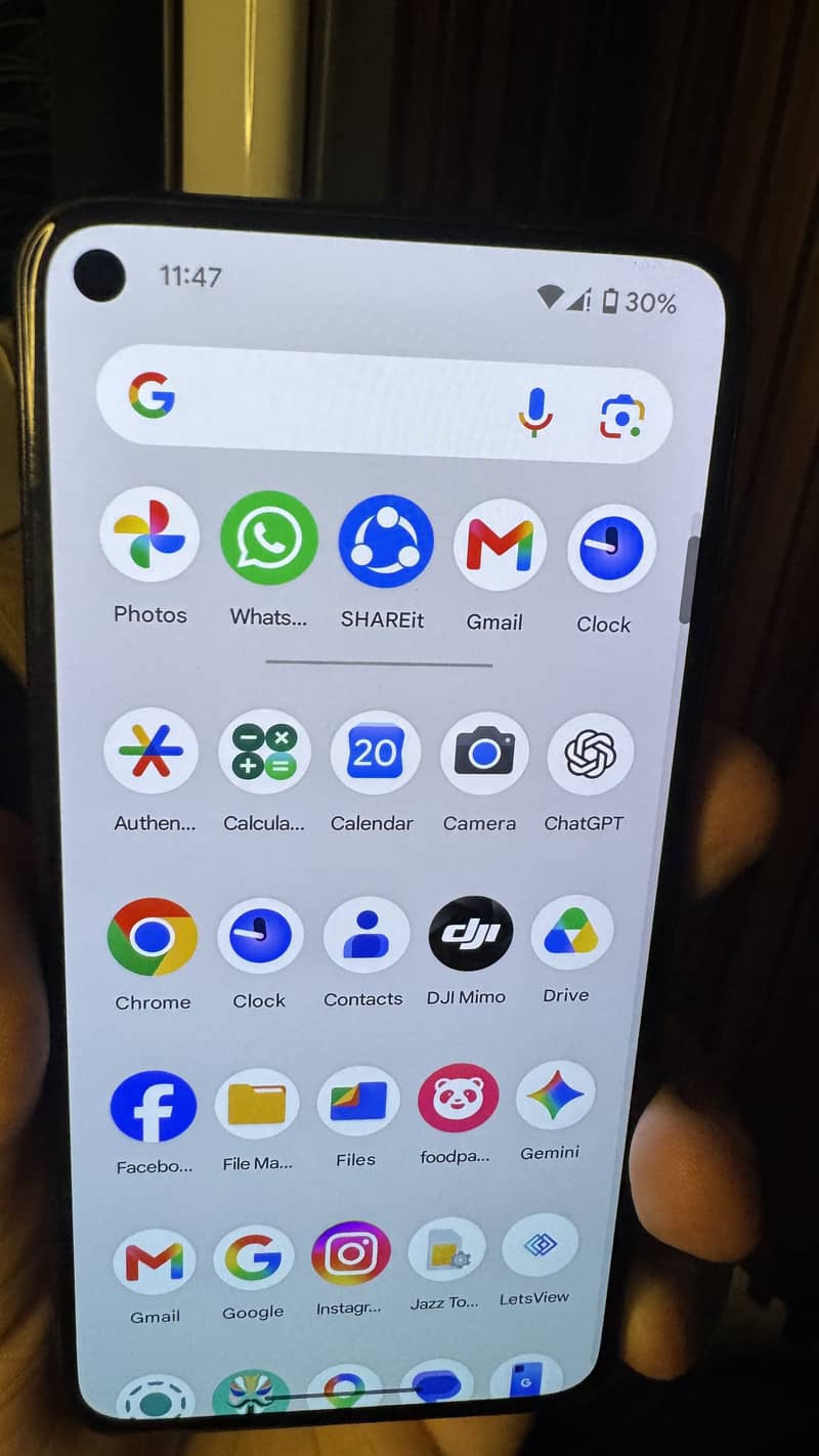 Google pixel 5 4