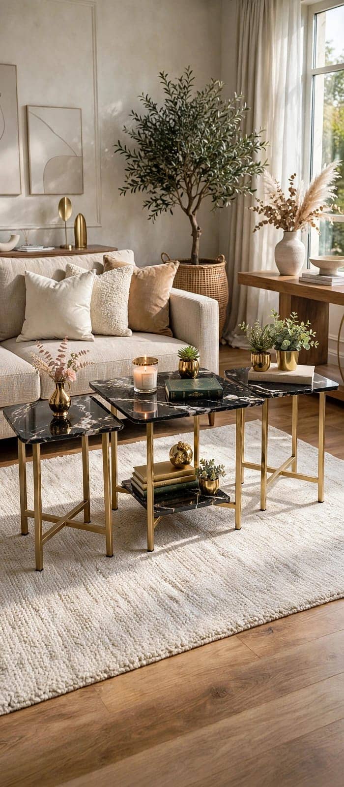Nesting Coffee Table| Nesting Tables|Coffee Table| Table 2
