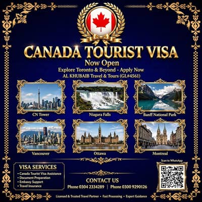 CANADA MULTIPLE 10 YEAR TOUEIST VISA