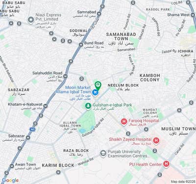 On Excellent Location 544 Square Feet Flat available for rent in Moon Market if you hurry