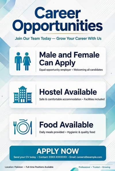 CAREER OPPORTUNITIES WITH BEST PKGS