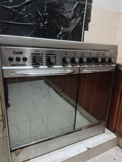 5 Burner Gas Stove with Oven | Best Condition