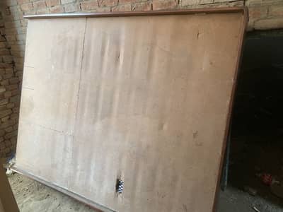 Pure wood bed and almati avalable