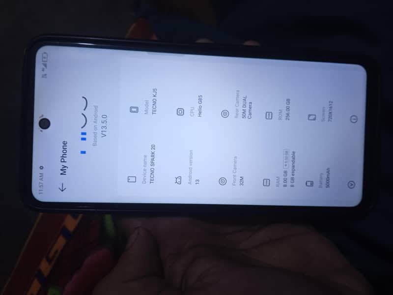 Tecno Spark 20 0
