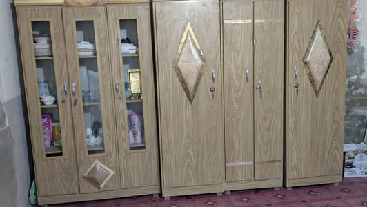 Complete Bedroom Furniture Set – Double Bed, Almariyan