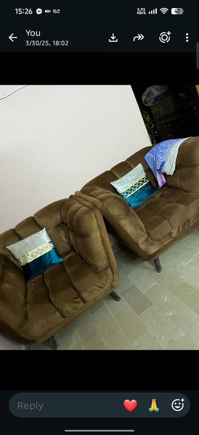 4 seater sofa set