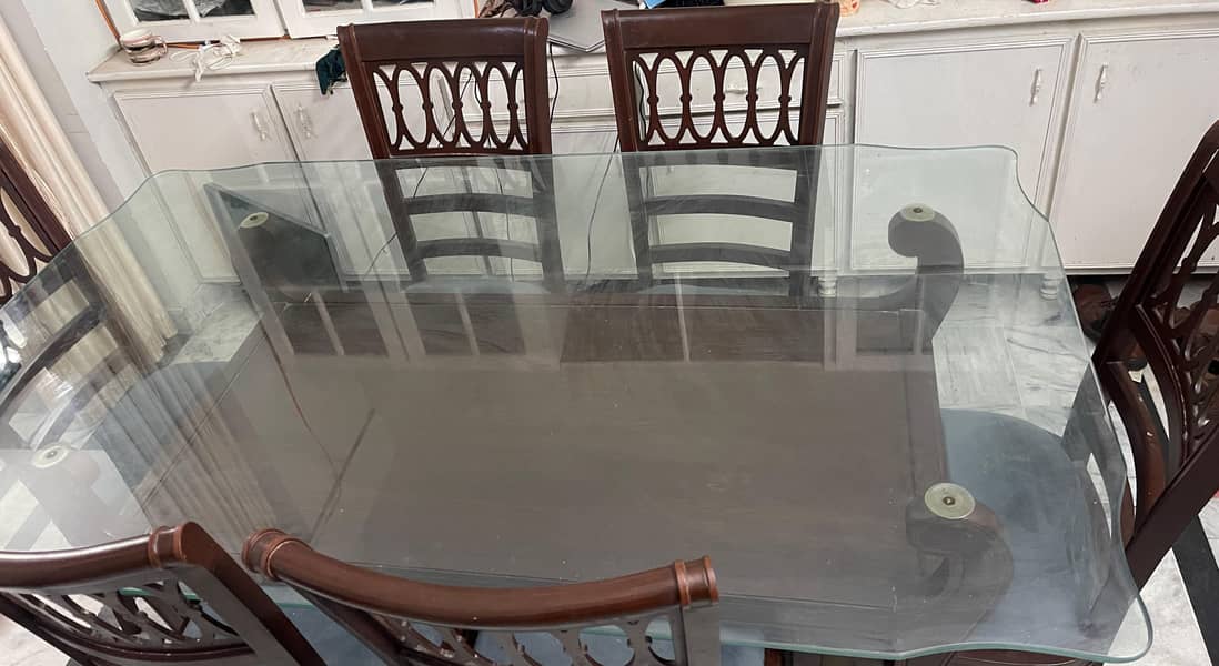 Dining table with 6 chairs 3