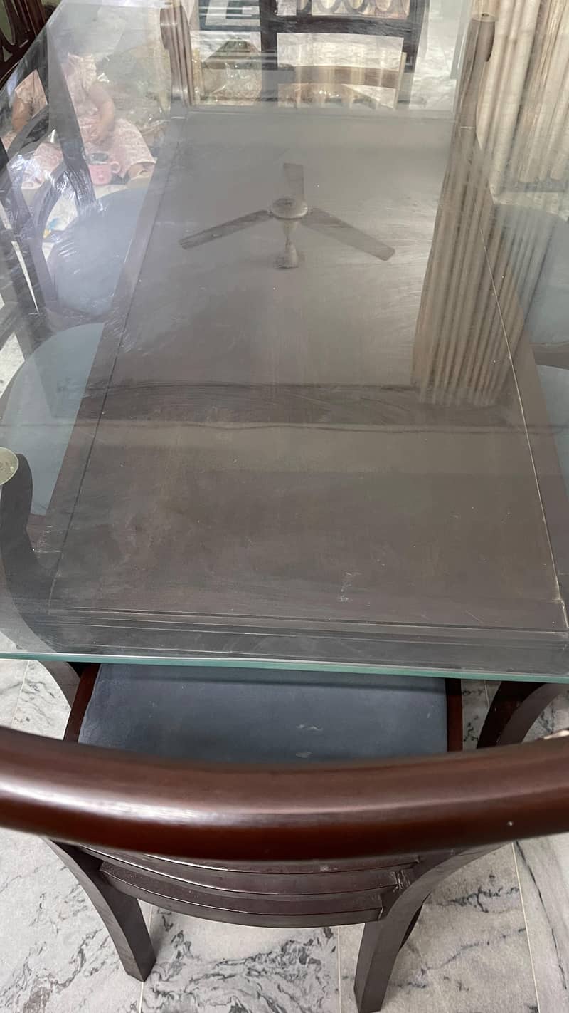 Dining table with 6 chairs 5