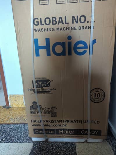 Haier new washing machine