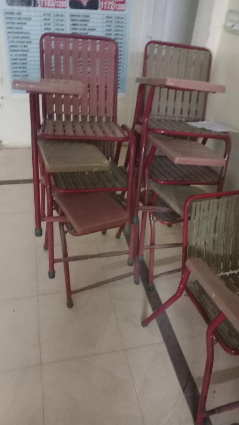 Study Chairs, Maroon colour. 0