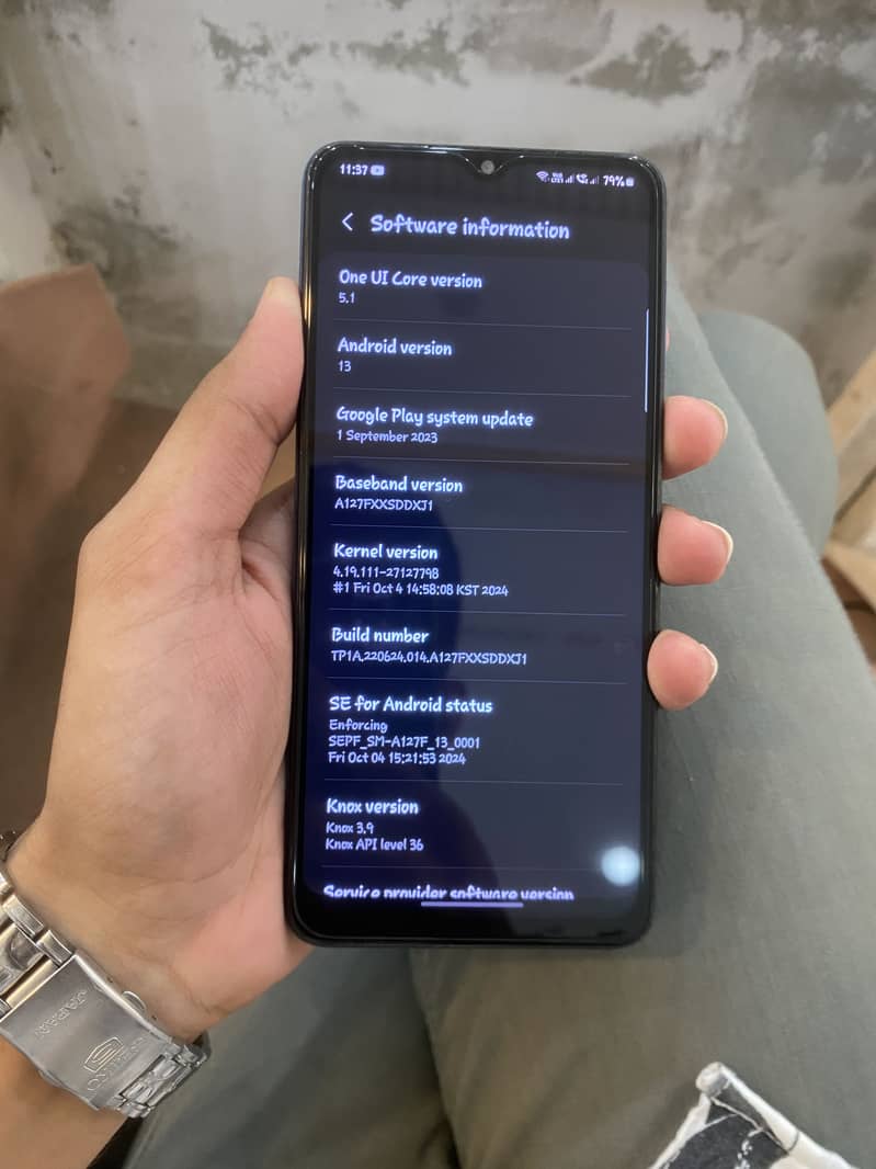 Samsung Mobile A12 7