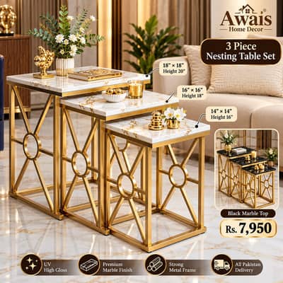 3 Piece Nesting Coffee Table