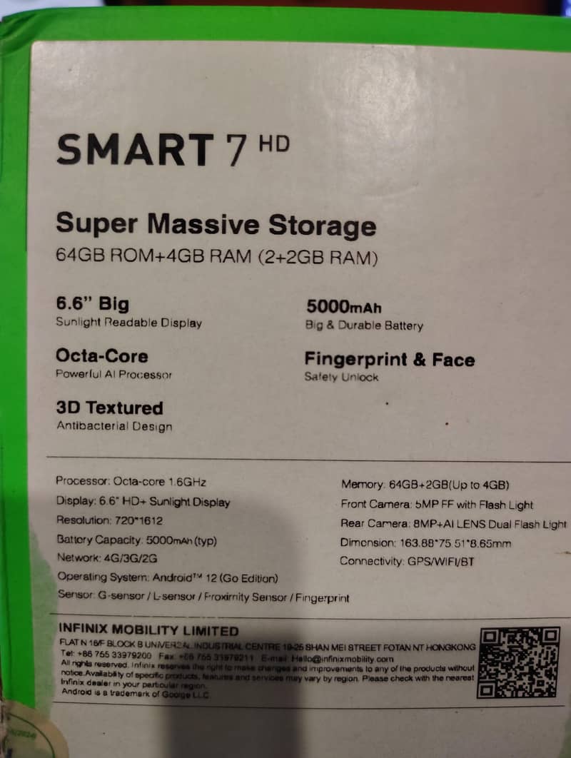 Infinix Smart 7 4