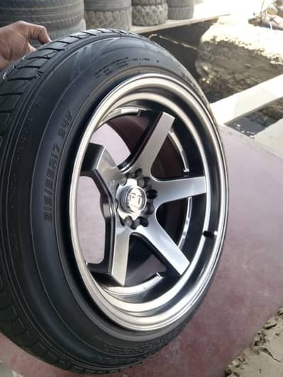 17 inch rim 5 nut multi PCD