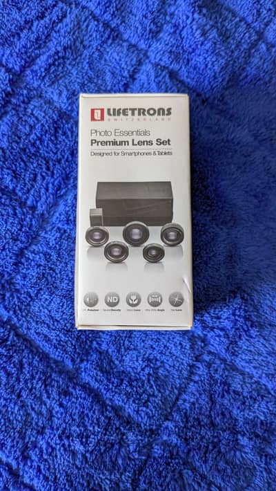 LIFETRONS Switzerland 5-in-1 Premium Mobile Camera Lens Set