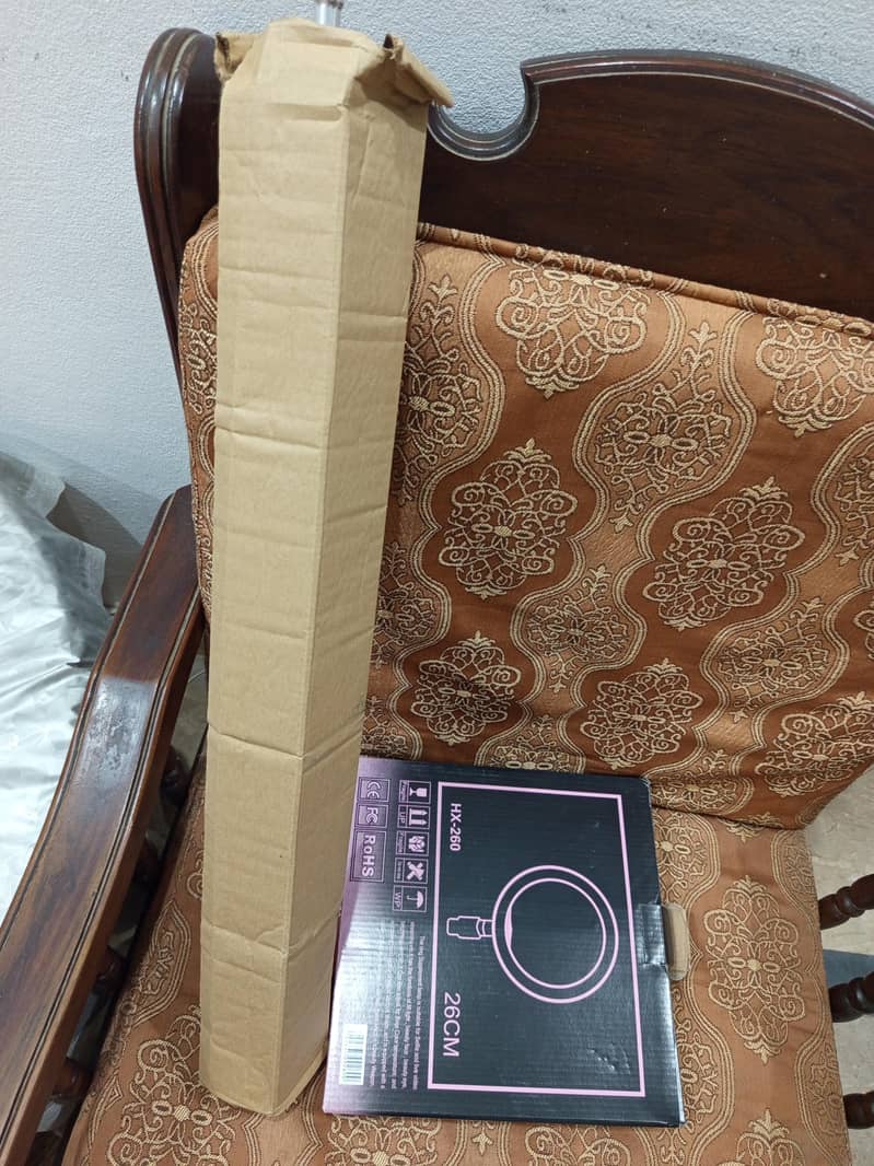 Tripod Stand with Multicolor Ring Light 3