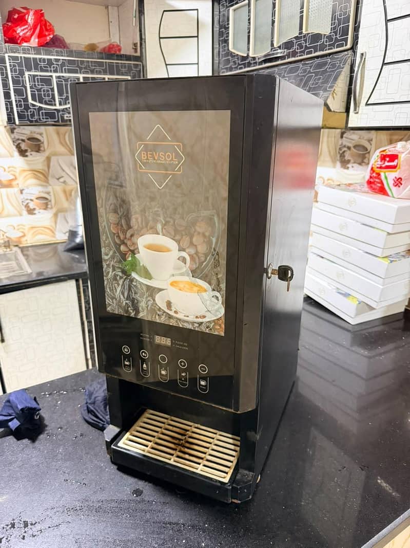 BEVSOL Automatic Tea Coffee Dispenser Machine 0